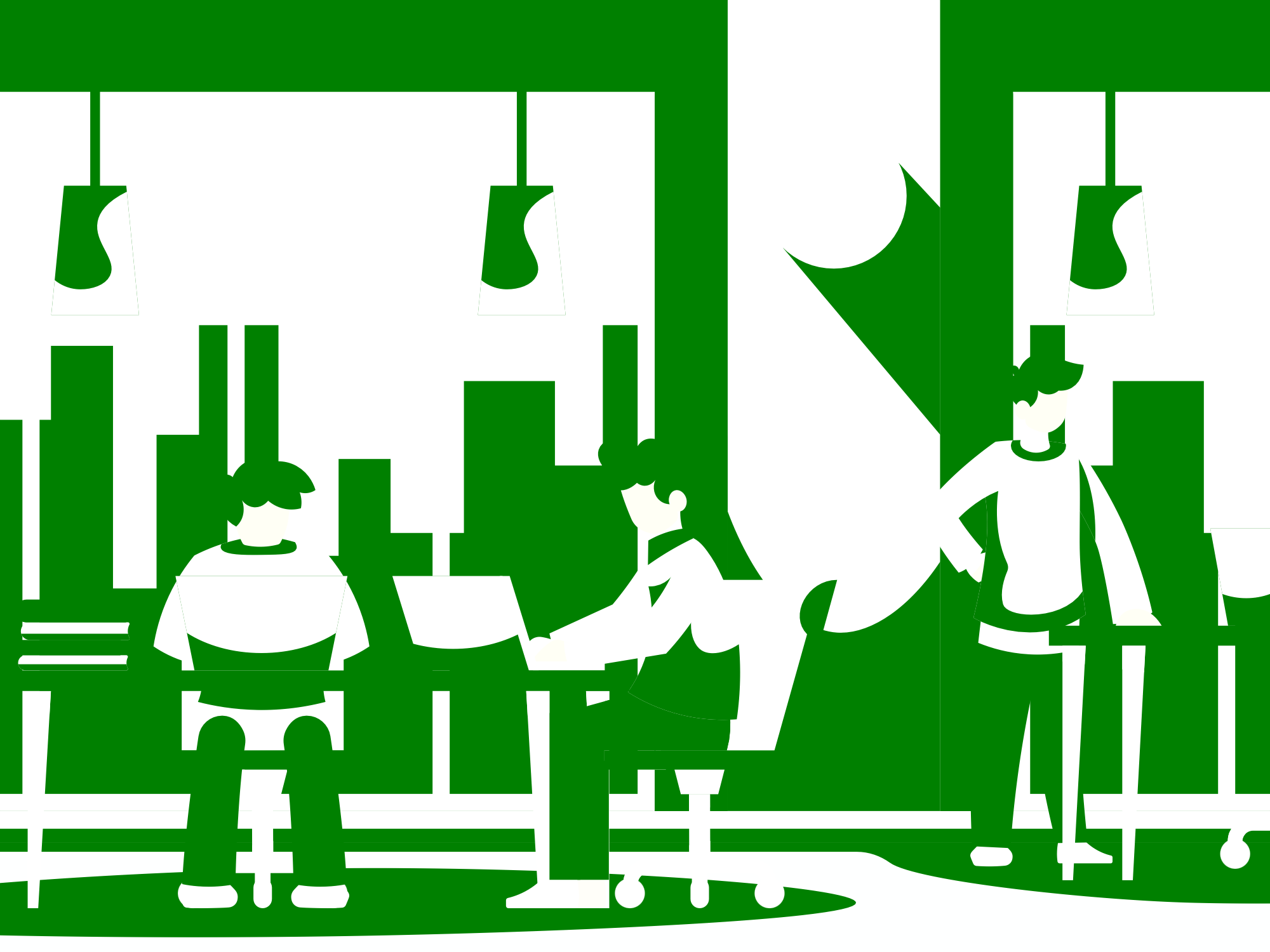 image illustration of an office